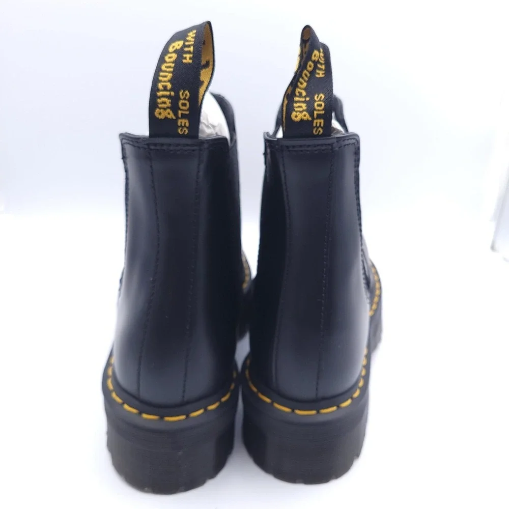 Dr. Martens 2976 Quad Retro Chelsea Boots Mens 10 Womens 11 Black Classic Style